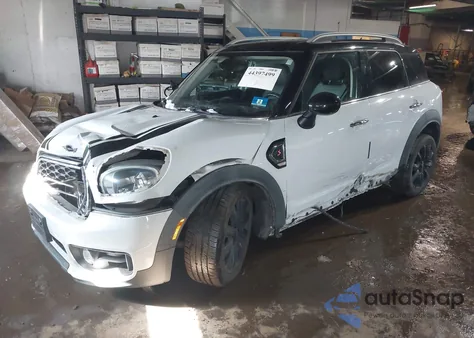2017 Mini Countryman Cooper S z USA, uszkodzony, nr VIN WMZYT3C38H3D98458